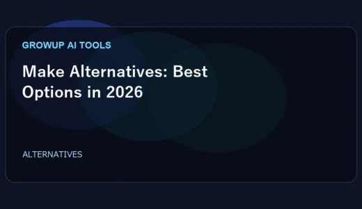 Make Alternatives: Best Options in 2026