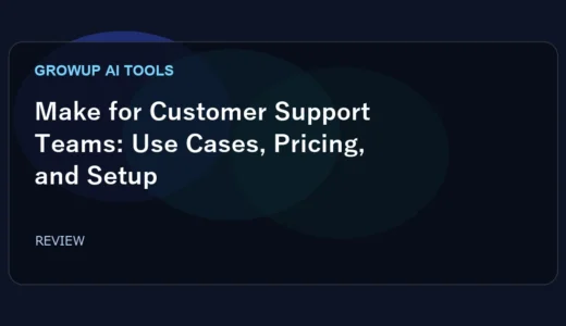 Make for Customer Support Teams: Use Cases, Pricing, and Setup